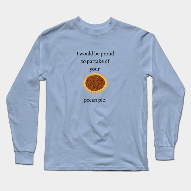 When Harry met Sally/Pecan Pie Long Sleeve T-Shirt by Said with wit